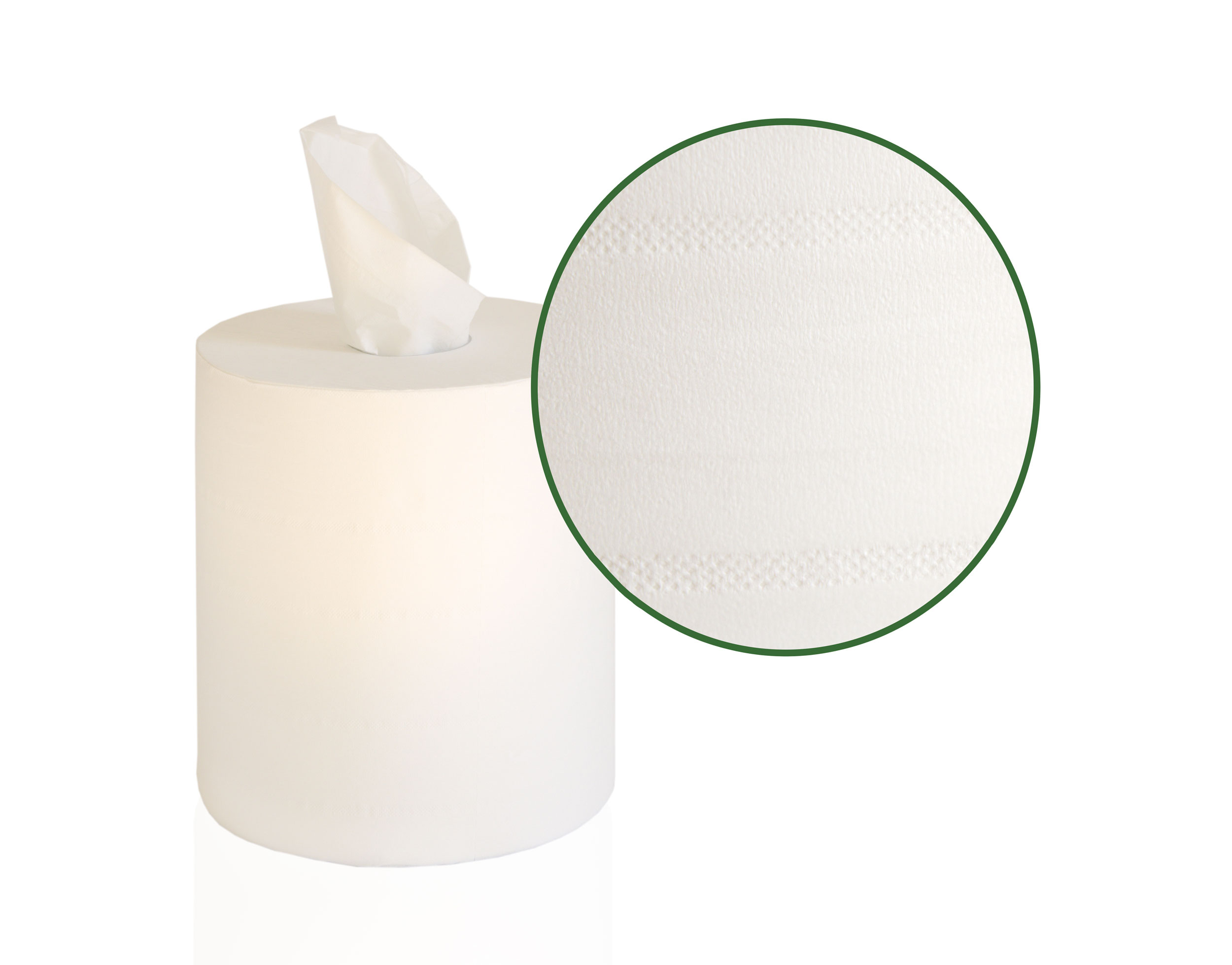 Lussuosi Asciugamani A Mano Di Carta Bianchi 2 Strati Z Pieghevoli - Foto 2