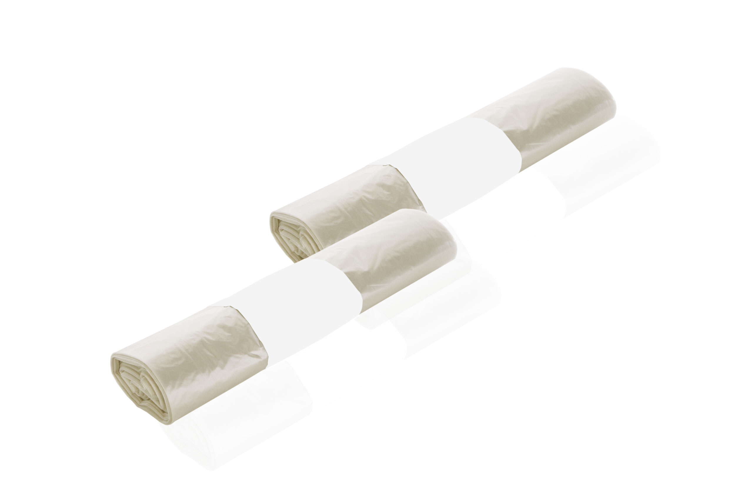 200 Sacchi Spazzatura Trasparenti 70x110 Cm | Per Raccolta Differenziata | 20 Rotoli Da 10 | Grandi E Resistenti